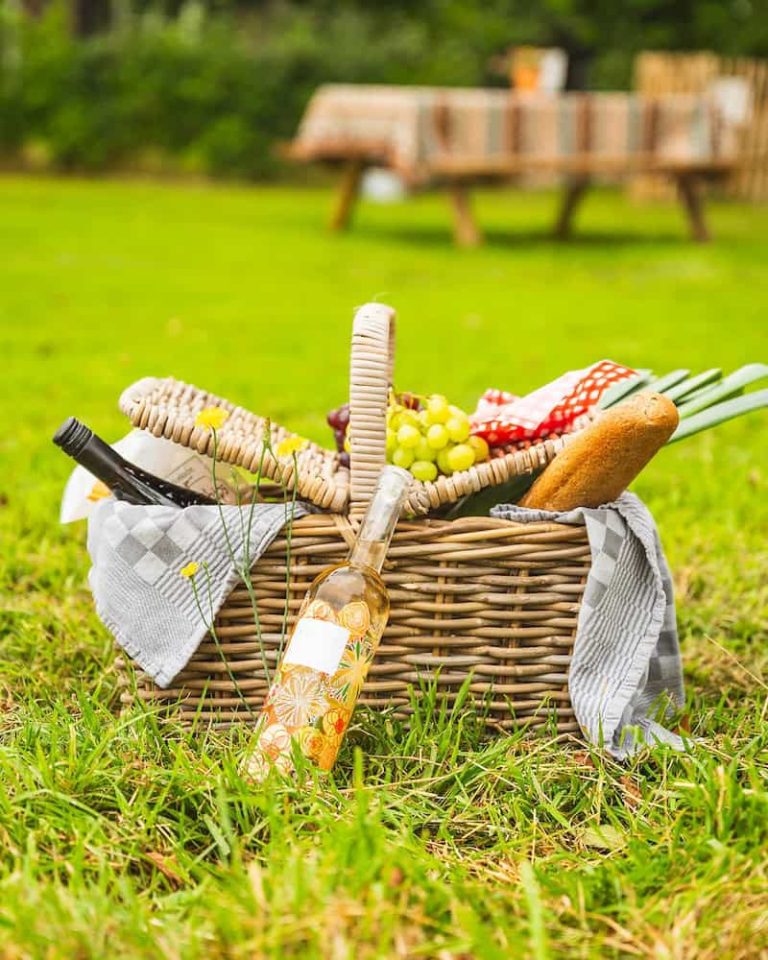 Picknicken in de onze Theetuin